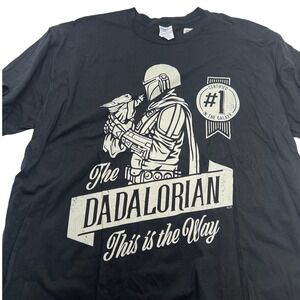 VTG Star Wars The Dadalorian This is the‎ Way T-Shirt Mens XL